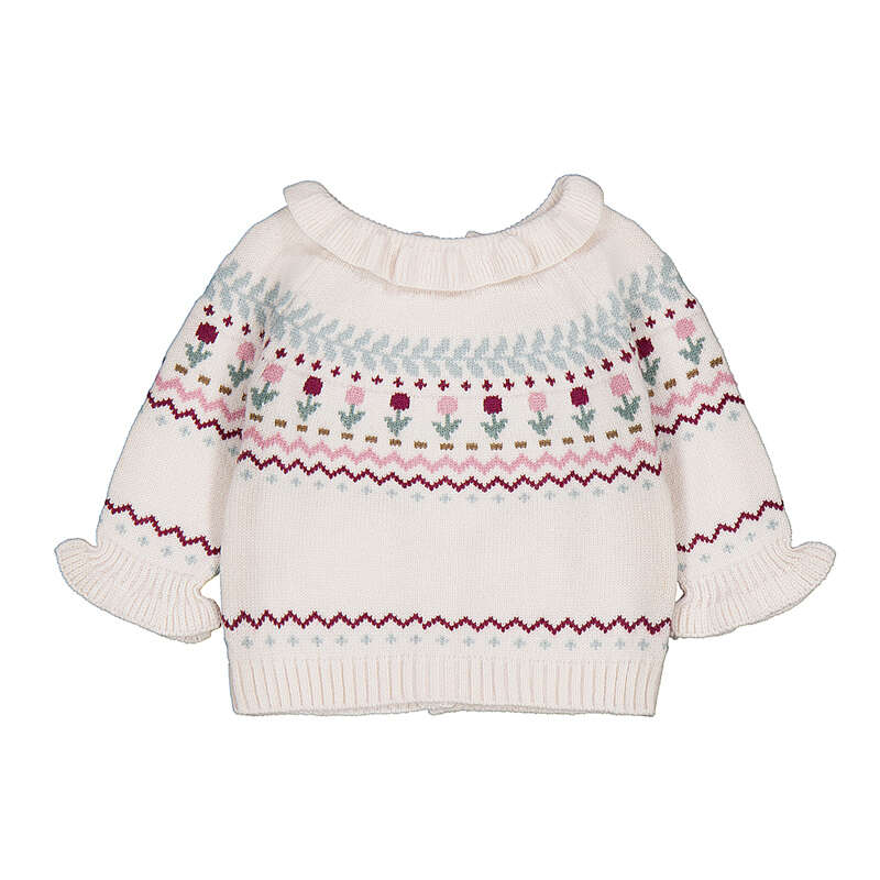 Floral Fair Isle Sweater