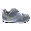 Gray/White Racer Sneaker (Baby)
