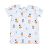 Blue Besties Dogs Pajama Set by Angel Dear, view 2