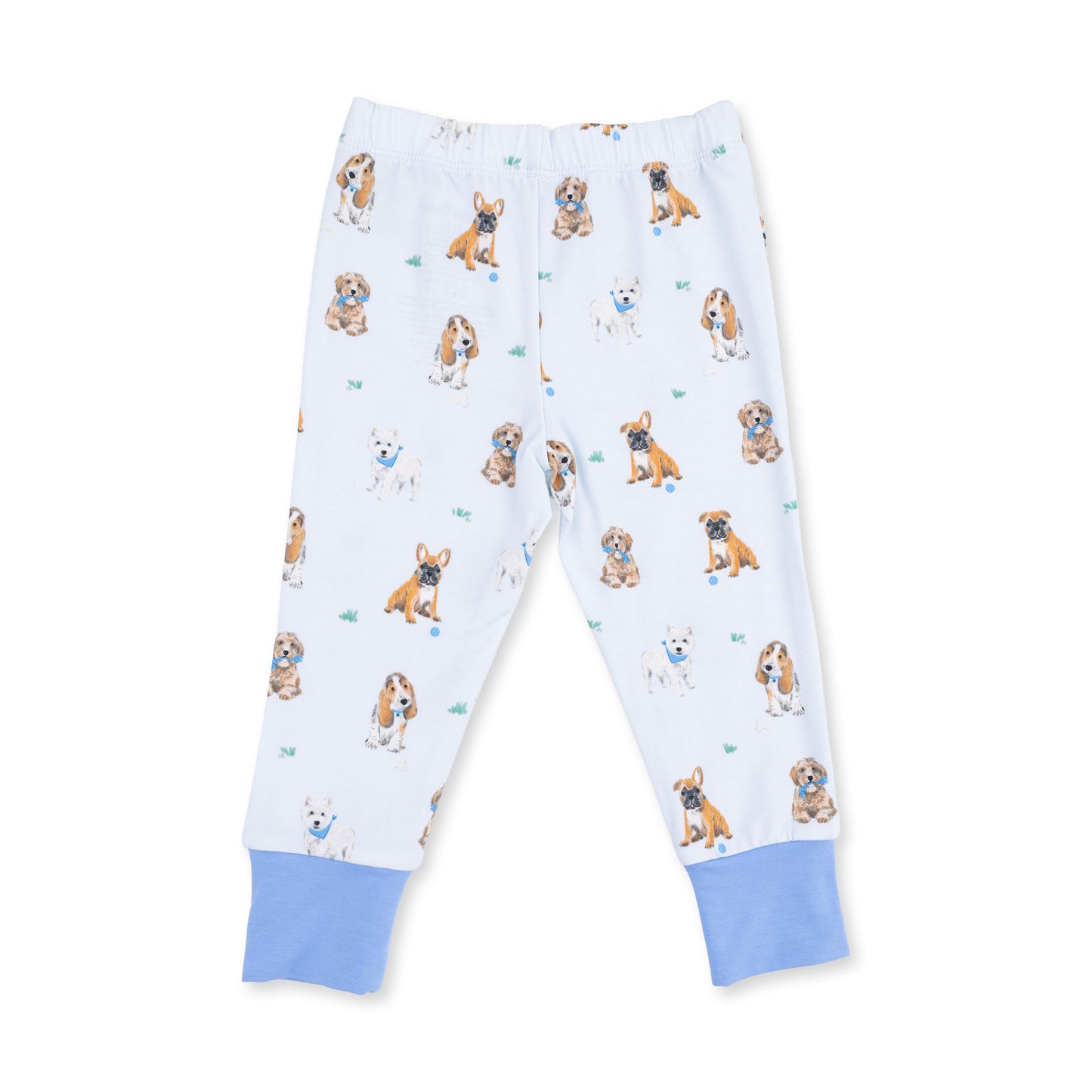 Blue Besties Dogs Pajama Set by Angel Dear, view 4