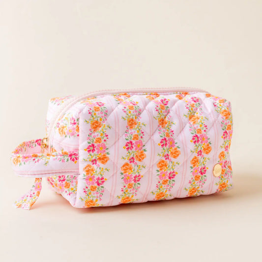 Petal Pink Cosmetic Pouch