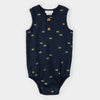 Navy Grasshopper Bodysuit Romper