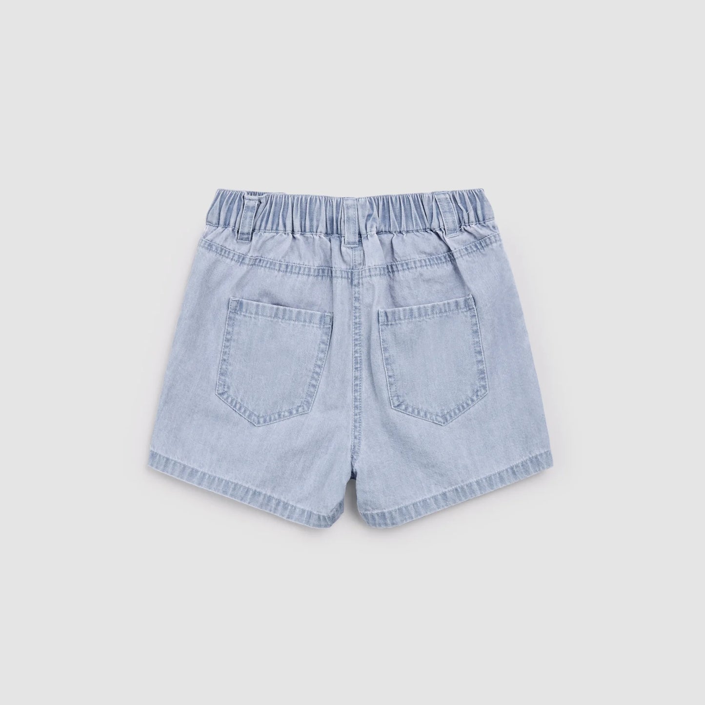 Lt Denim Cherries Shorts