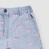 Lt Denim Cherries Shorts