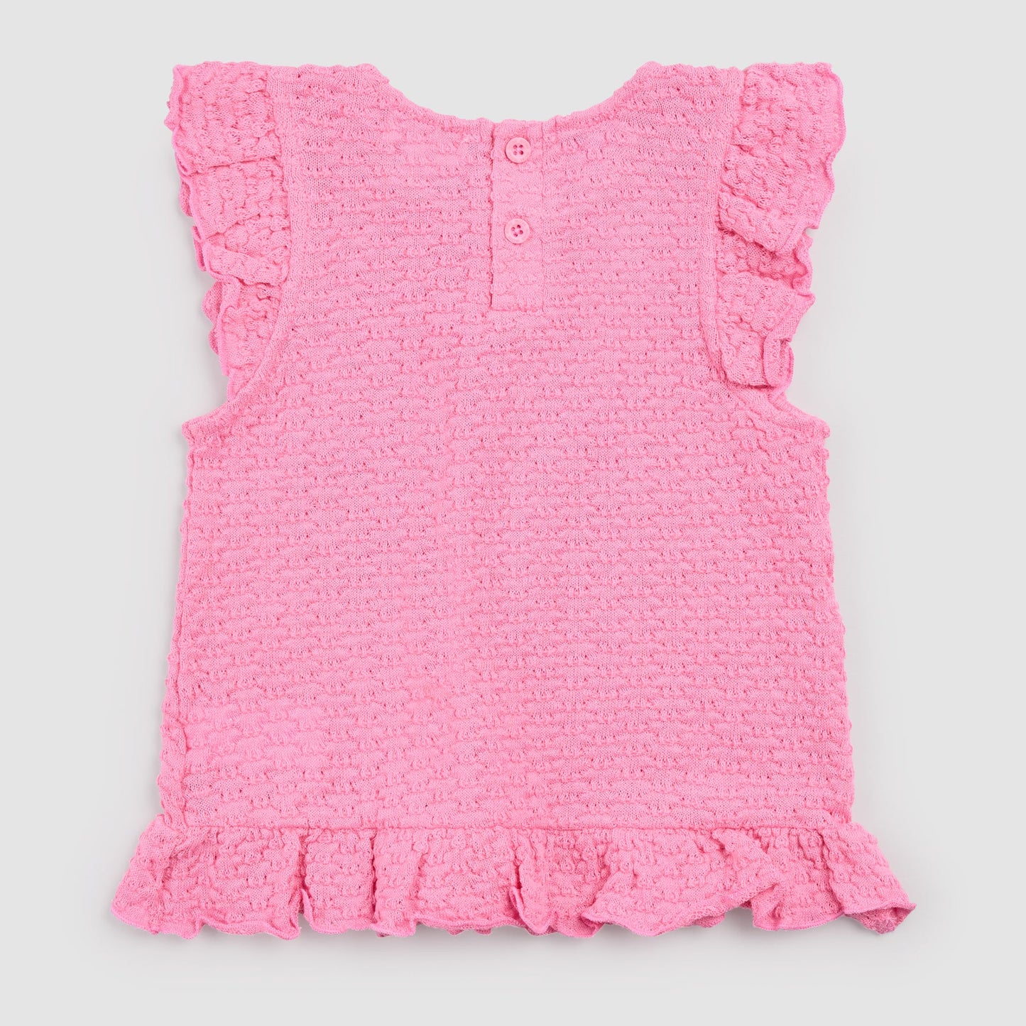 Pink Knit Sleeveless Top