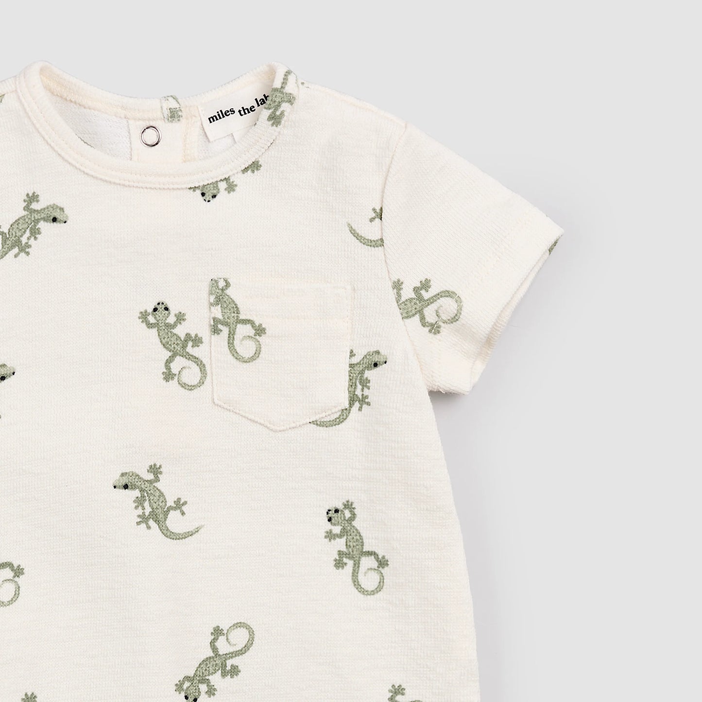 Off White Lizard Romper