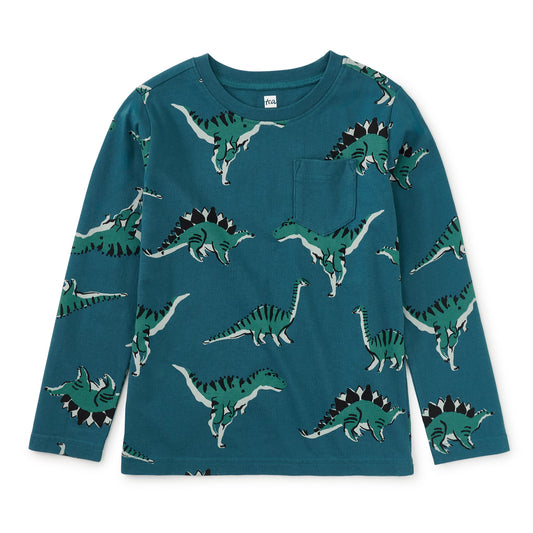 Dynamic Dinos Pocket Tee