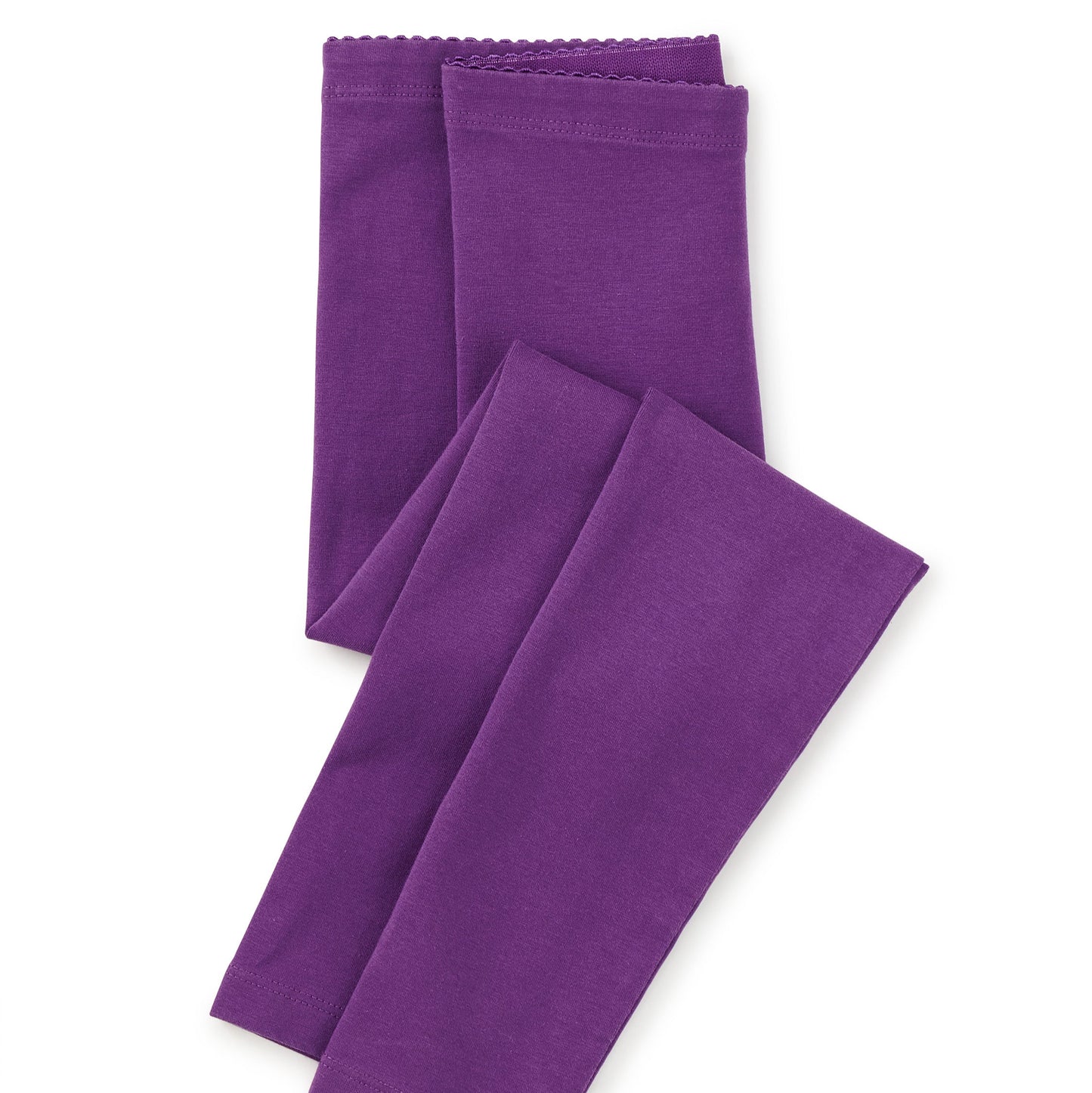 Two purple napkins on a white background