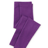 Two purple napkins on a white background