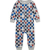 Multi Checkerboard Romper