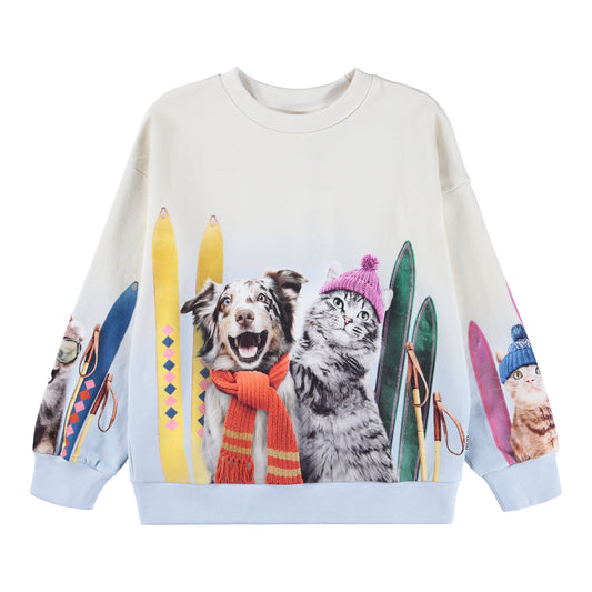 Going Skiing Maxi Sweatshirt