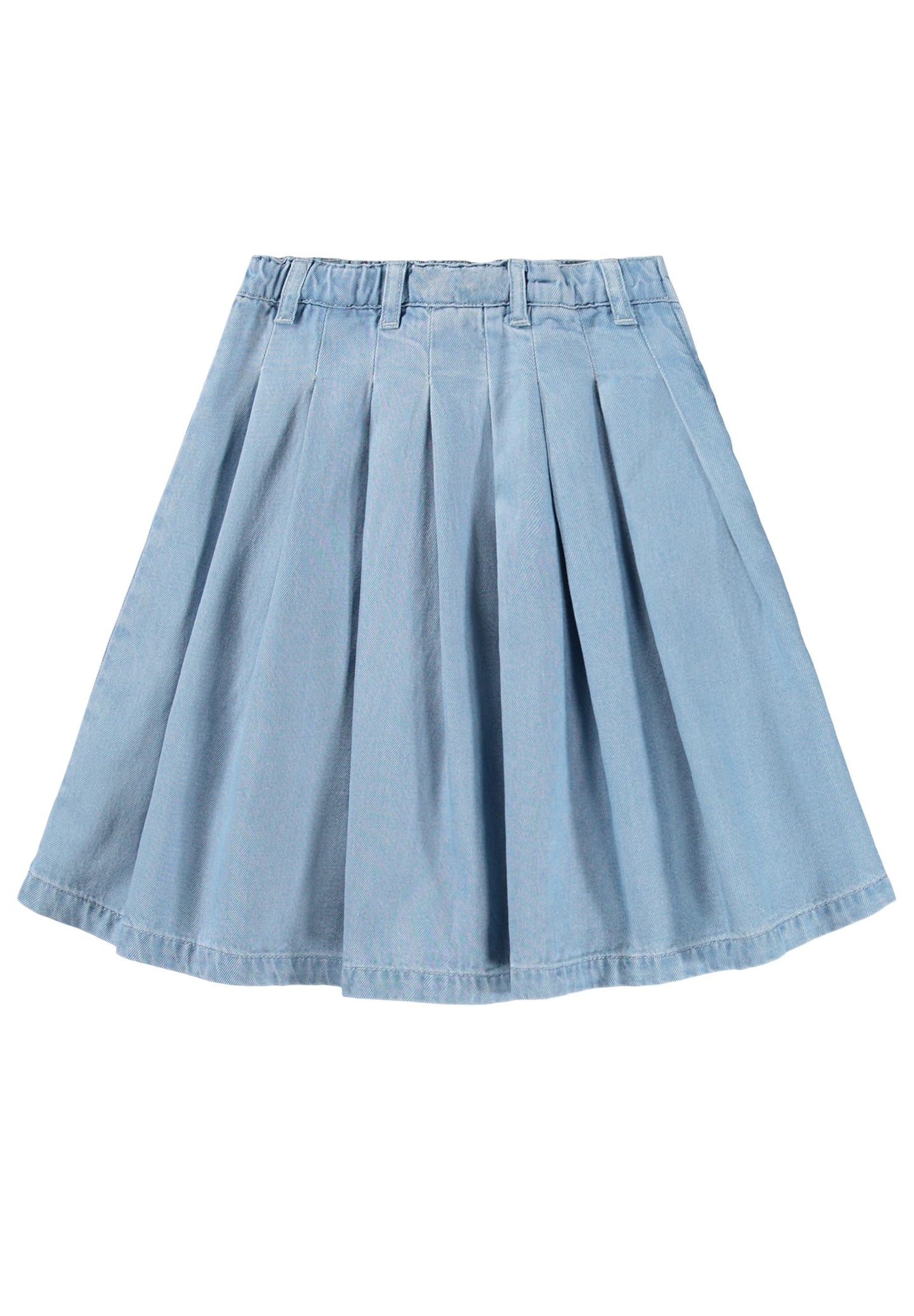 Washed Denim Skirt