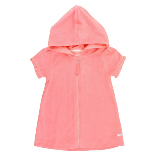 Bubblegum Terry Zip Coverup
