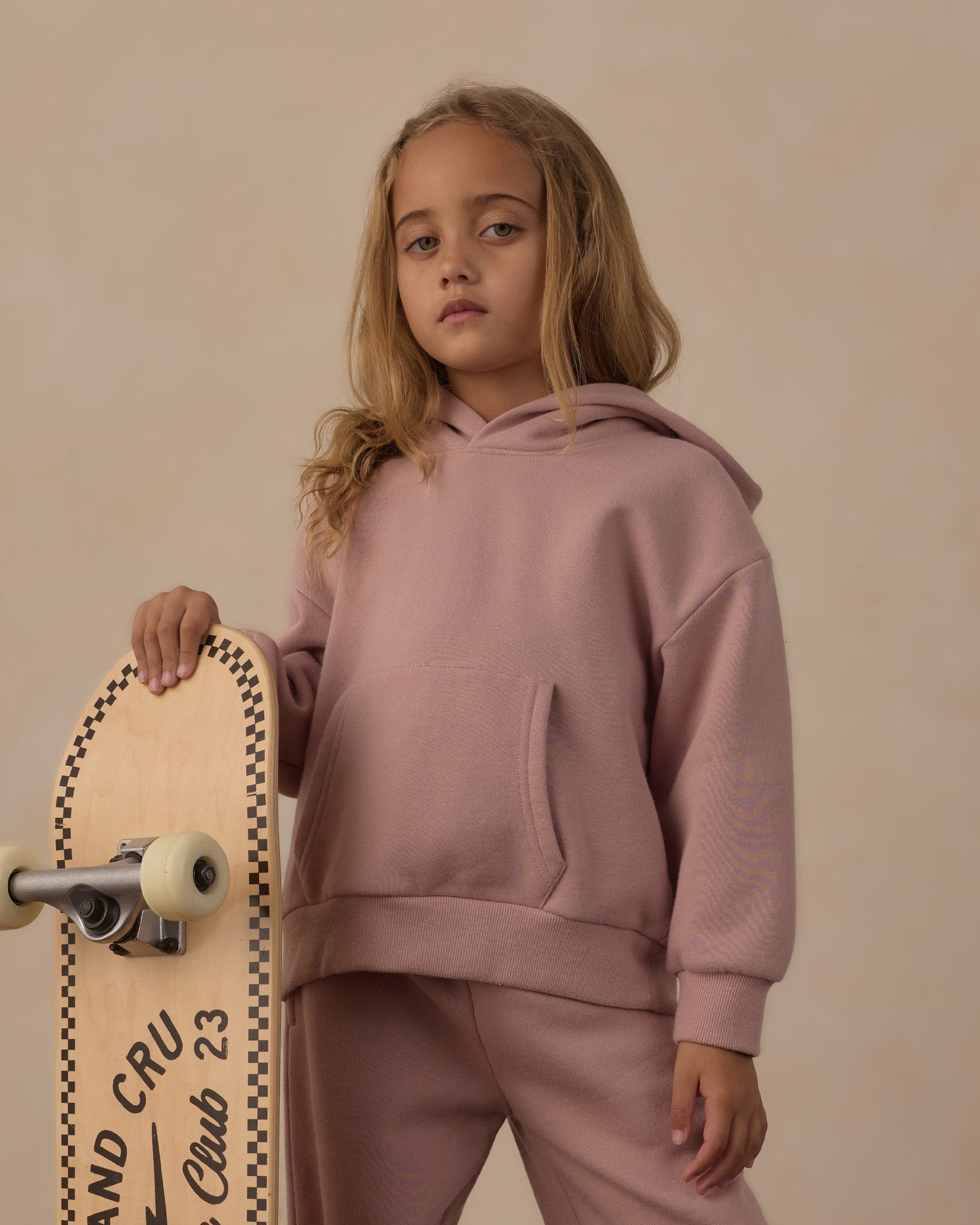 Relaxed Hoodie Rosewood