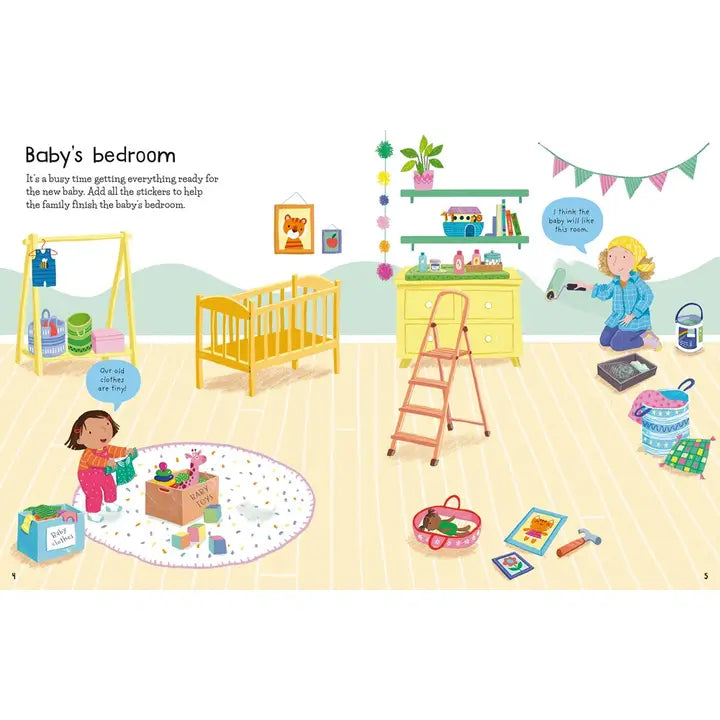 The New Baby First Sticker Book