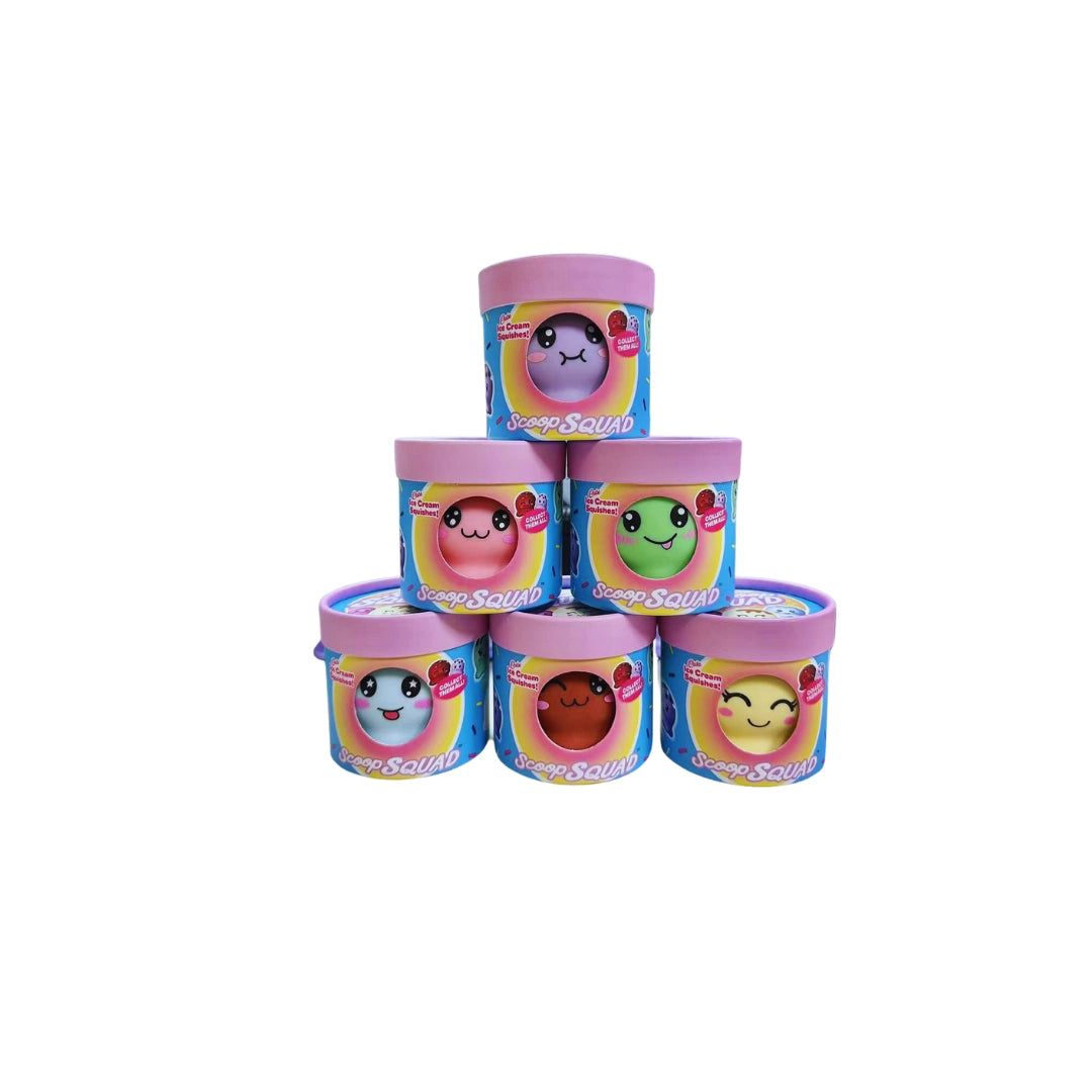 Scoop Squad Squishy Toys