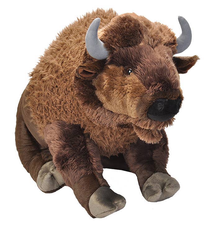 30" Jumbo Bison Stuffed Animal 196 TOYS CHILD Wild Republic 