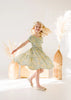 Sunlit Sage Ruffle Dress