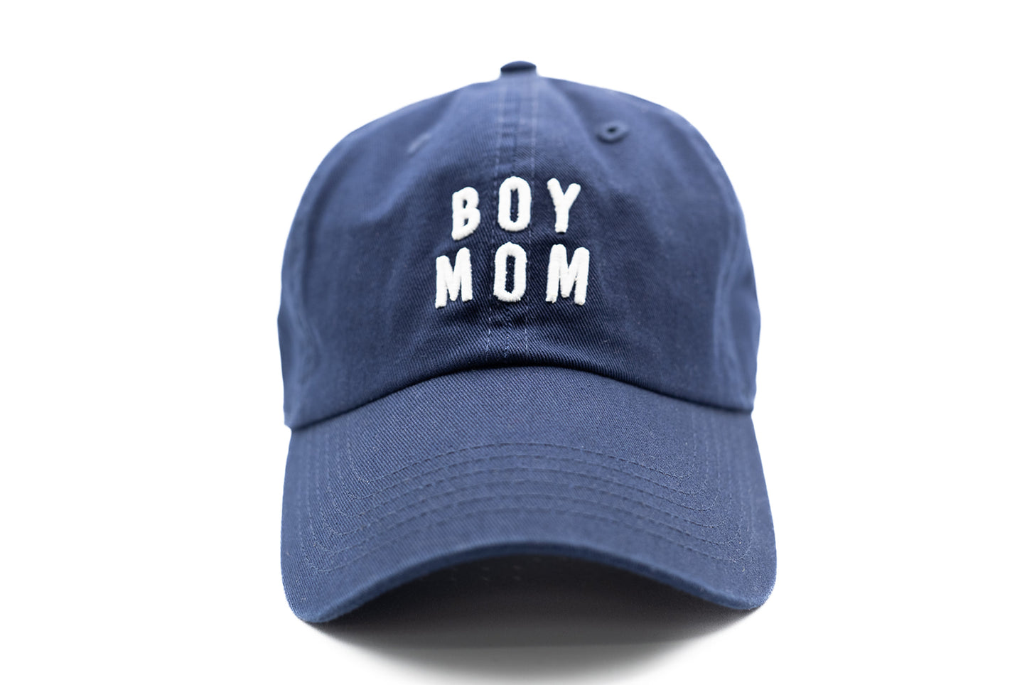 Navy Boy Mom Hat