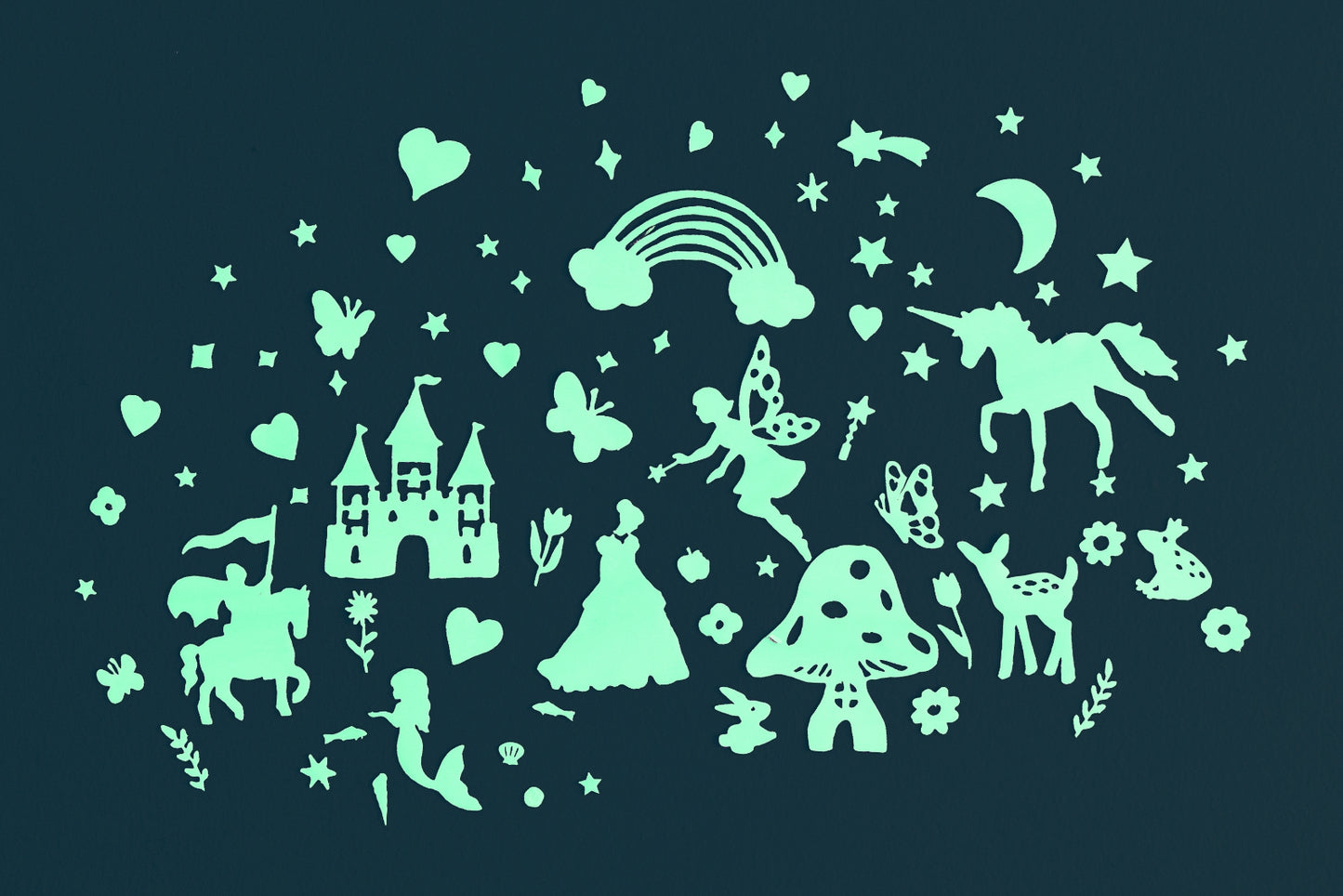 Fairy Tales Glow-In-The-Dark Stickers