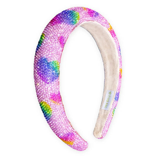 Heart Rhinestone Headband