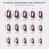 Metallic Blush Press-On Nails