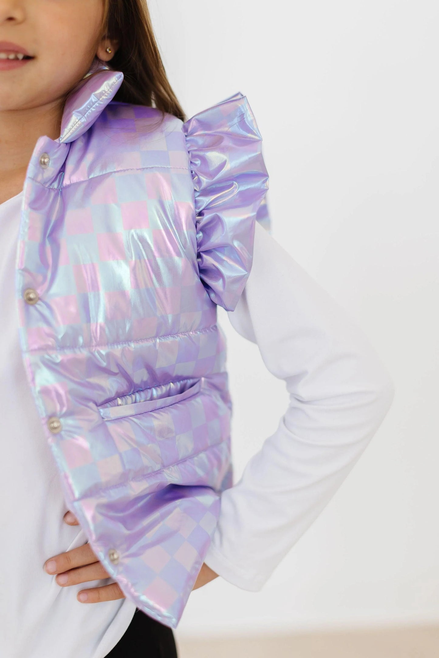 Lavender Haze Puffer Vest