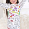 Big Sis Colorable Pajamas