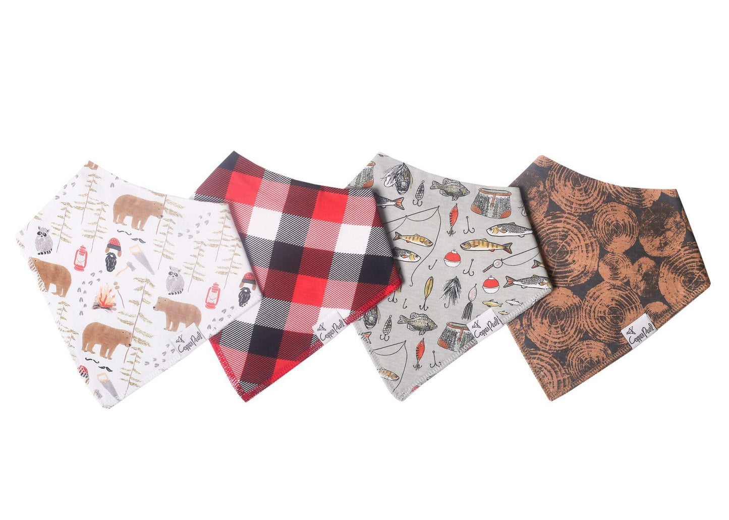 4-Pack Bibs - Lumberjack