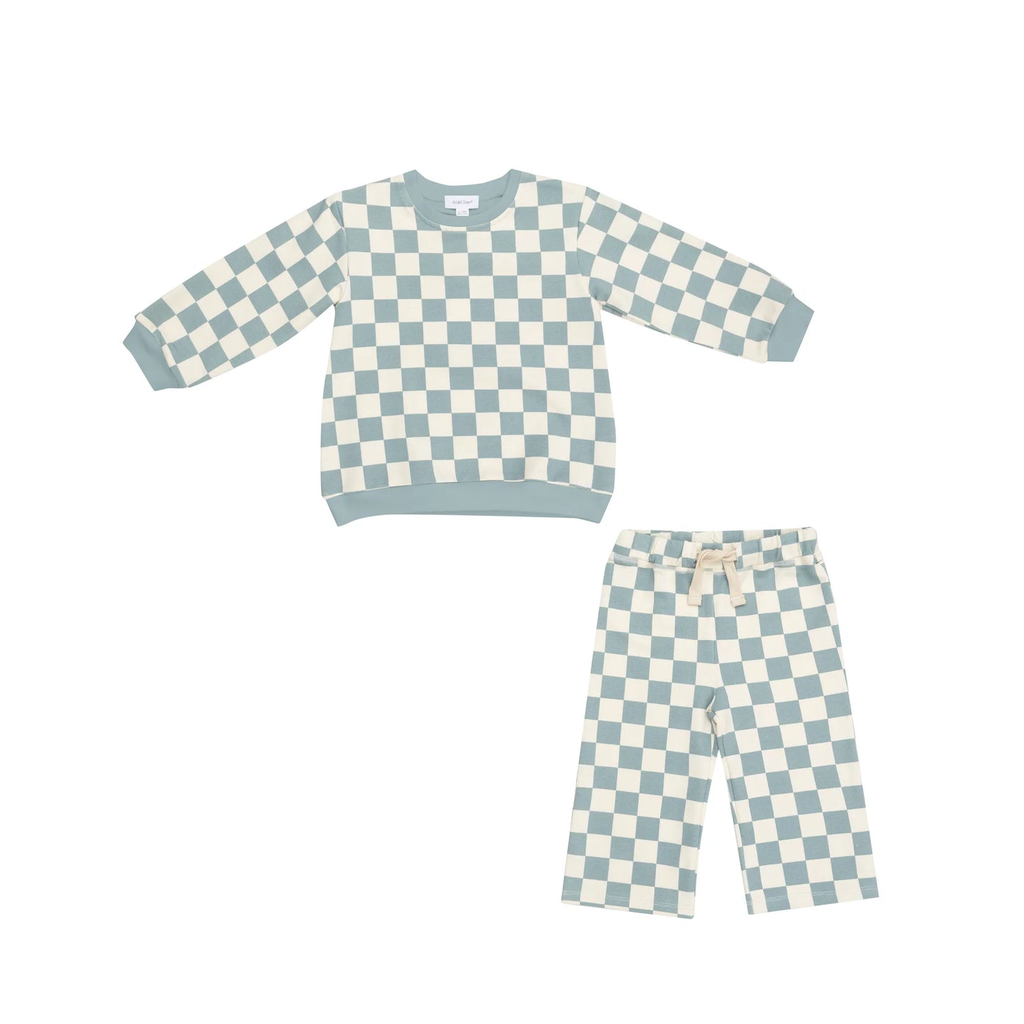 French Terry Checkerboard Set