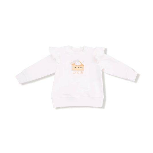 Cutie Pie Ruffle Sweatshirt