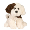 Soft spotted puppy plush with floppy body