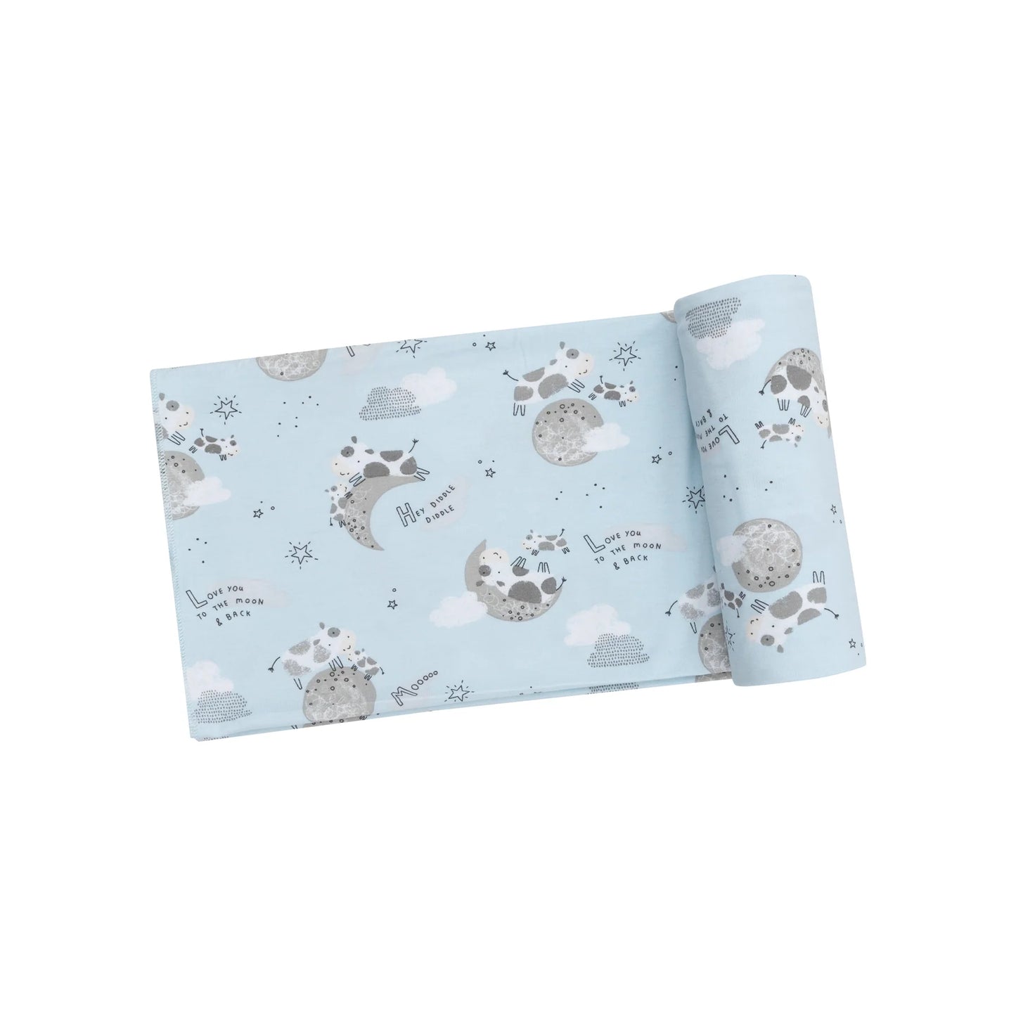 To The Moon Swaddle Blanket