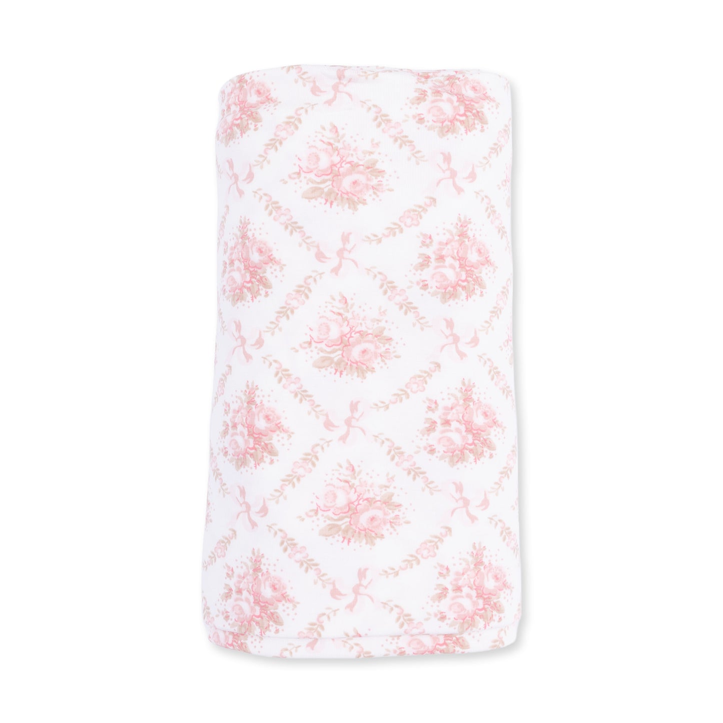 Rose Bow Lattice Swaddle