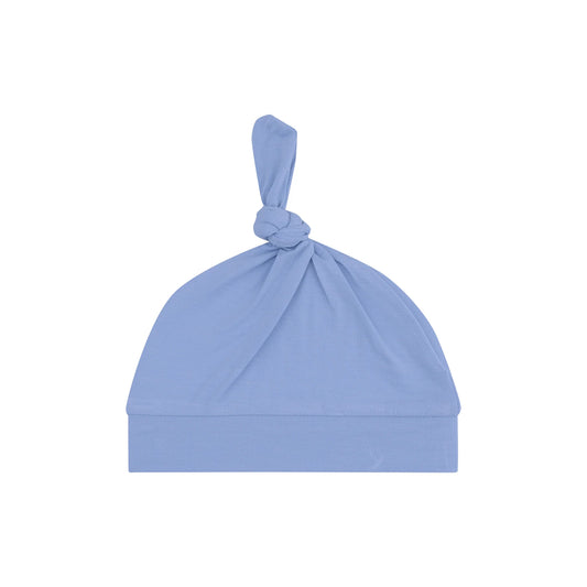 Country Blue Knotted Hat
