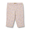 Floral-patterned pants on a white background