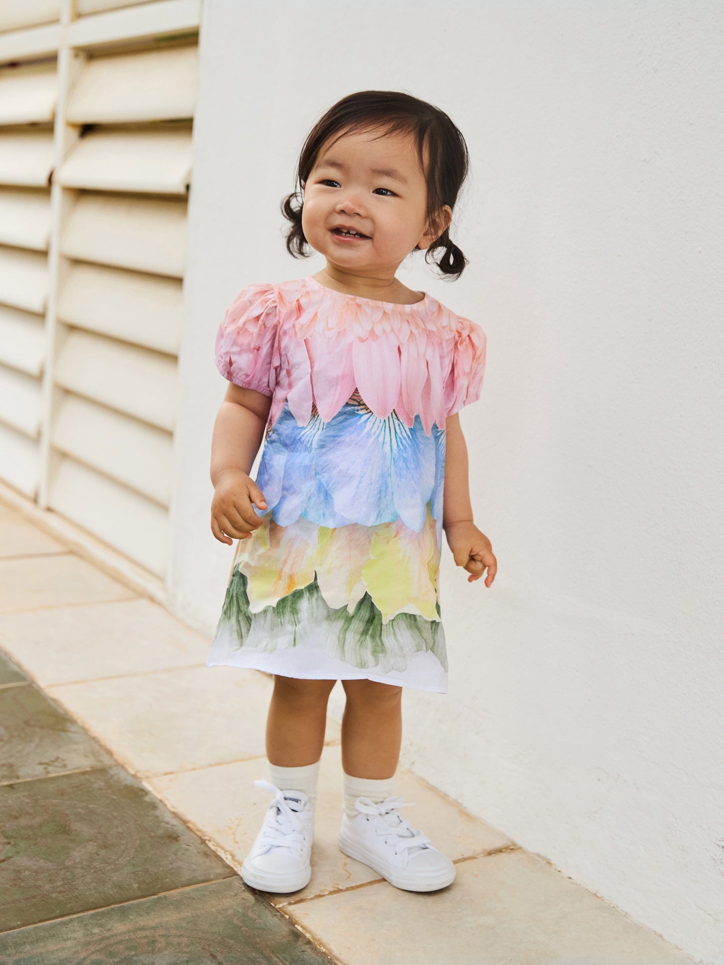 Petal Rainbow Caja Dress