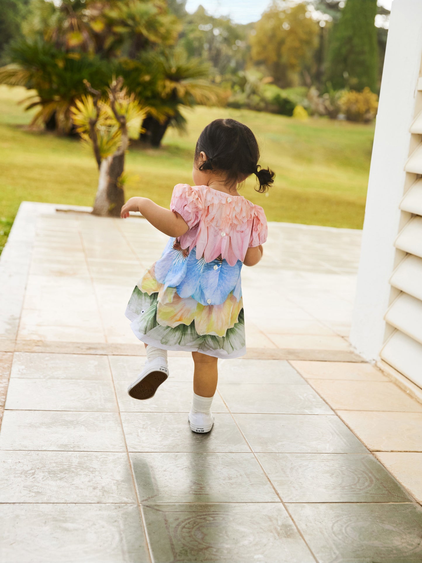 Petal Rainbow Caja Dress