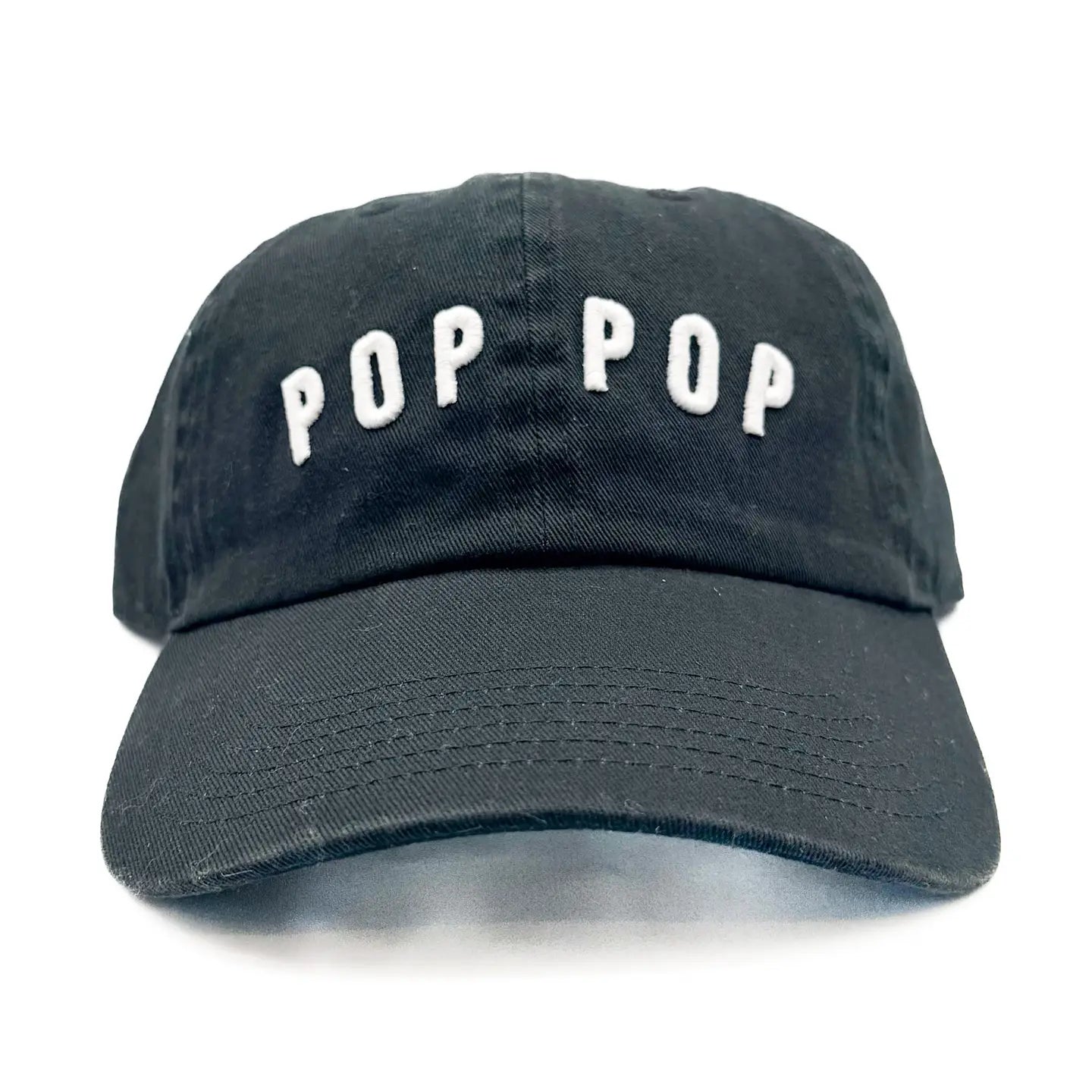 Pop Pop Hat - Black