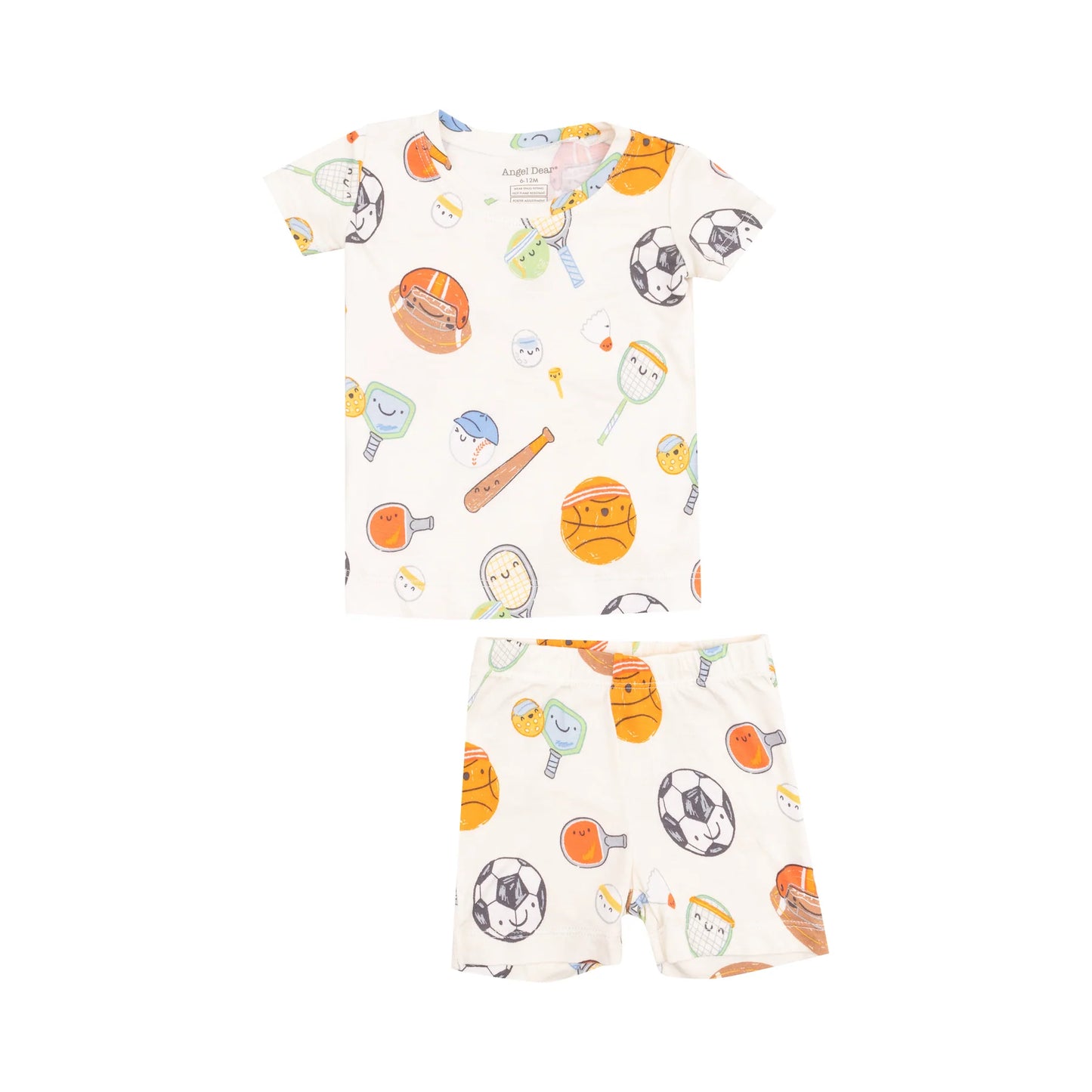 Sports Ball Friends Short PJ Set