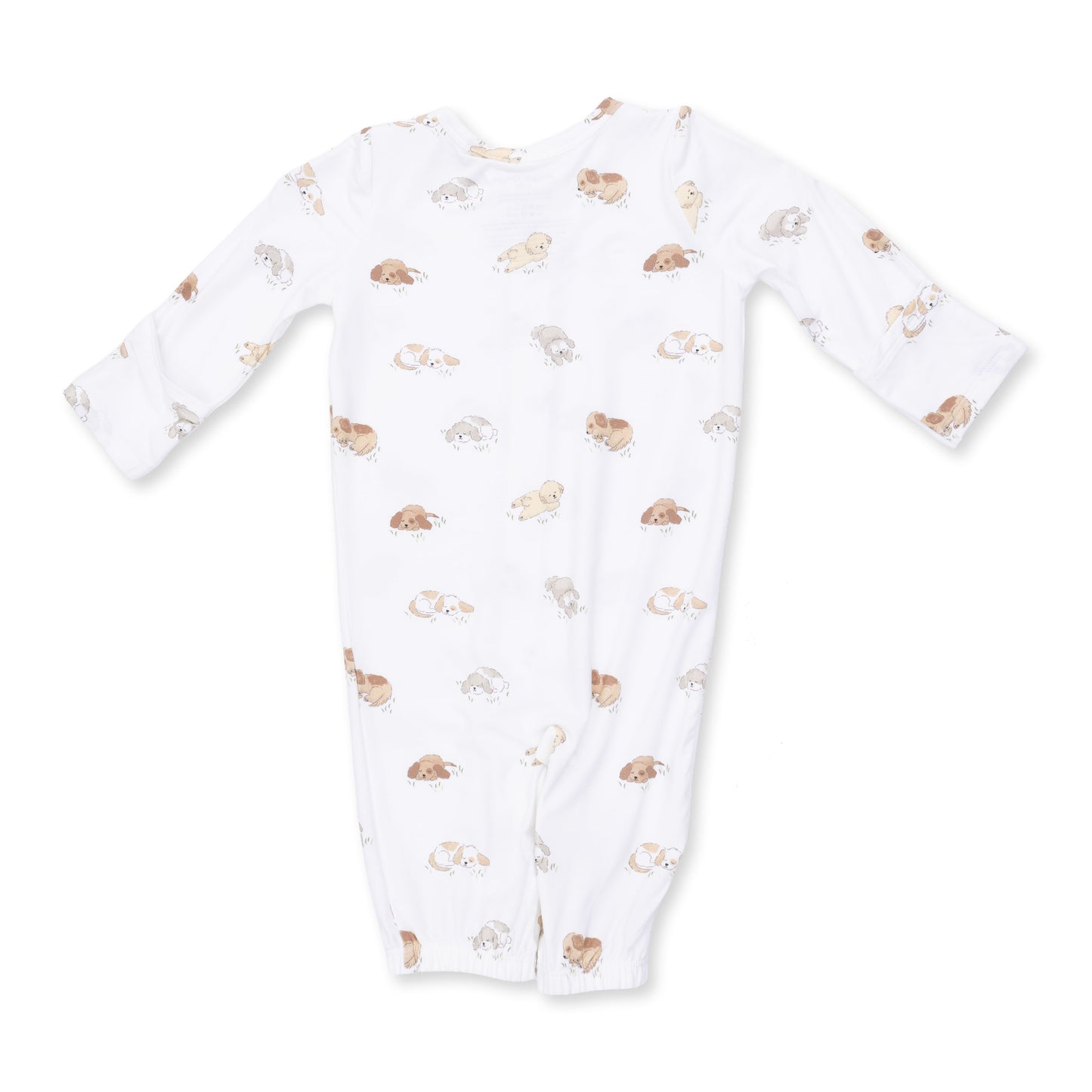 Puppy Snuggle Convertible Gown & Hat
