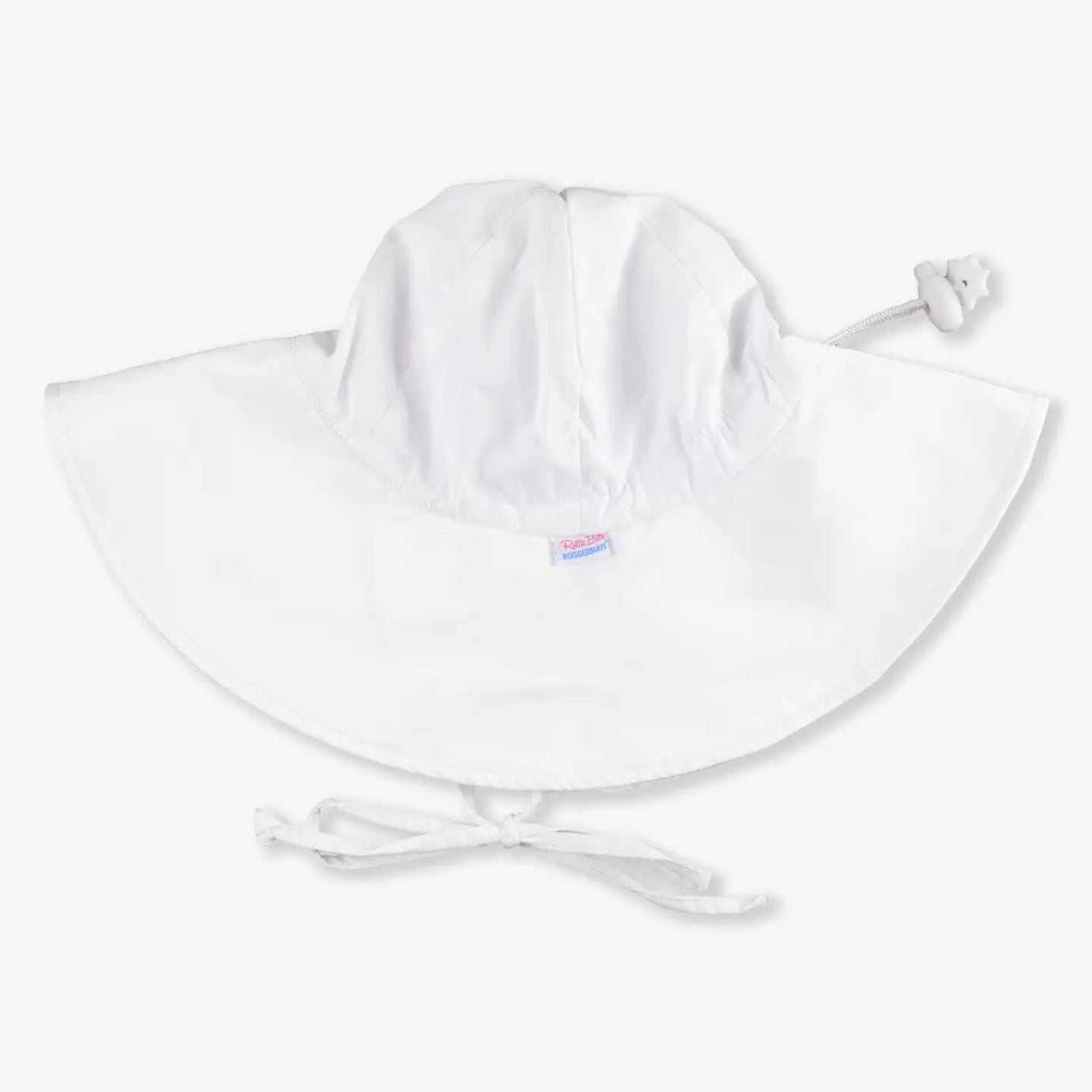 white kids hat on a white background