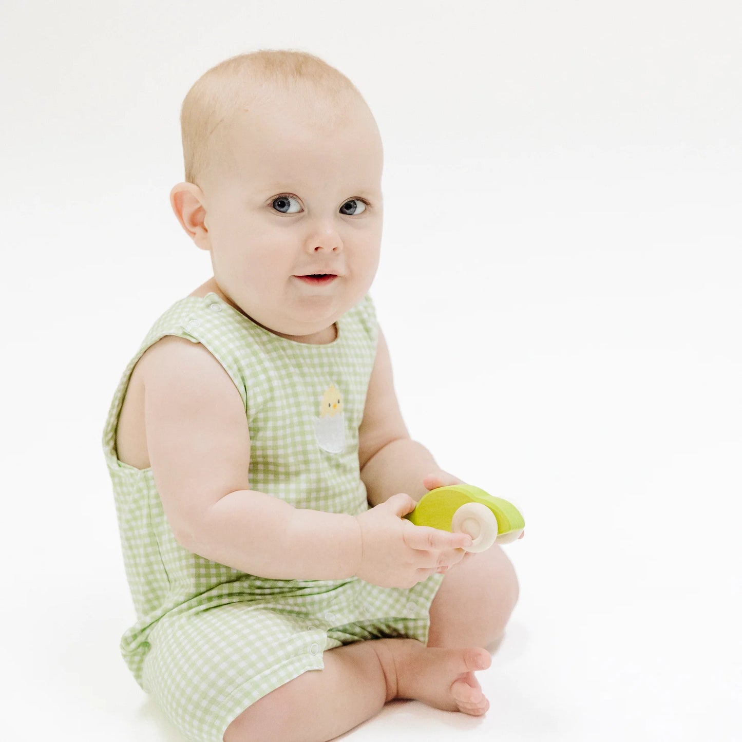 Gingham Hatchling Romper