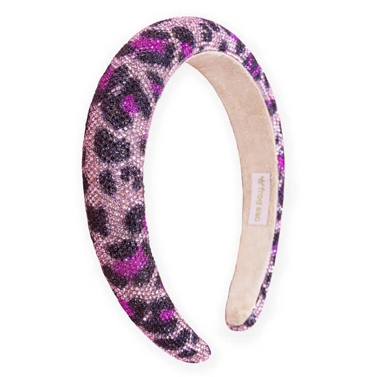 Leopard Rhinestone Headband