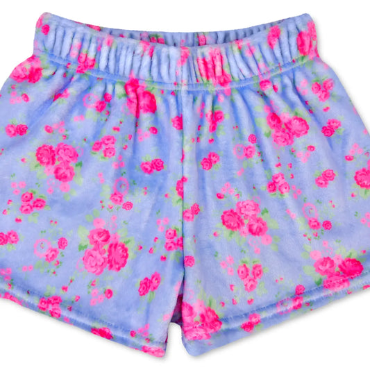 Ditsy Floral Plush Shorts