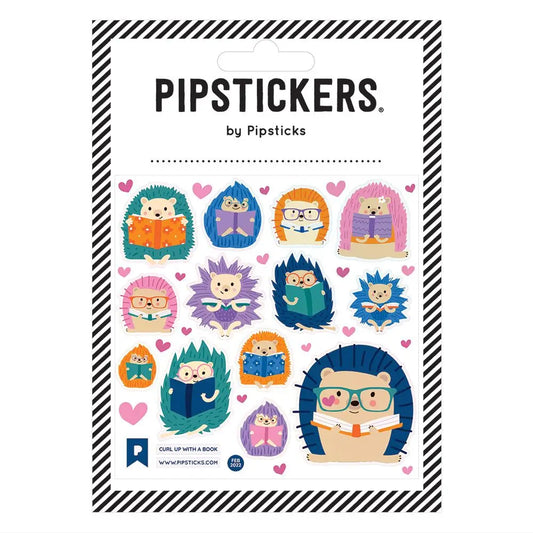 Curl up Book Sticker Sheet