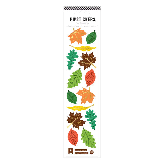 Windswept Leaves Sticker Sheet