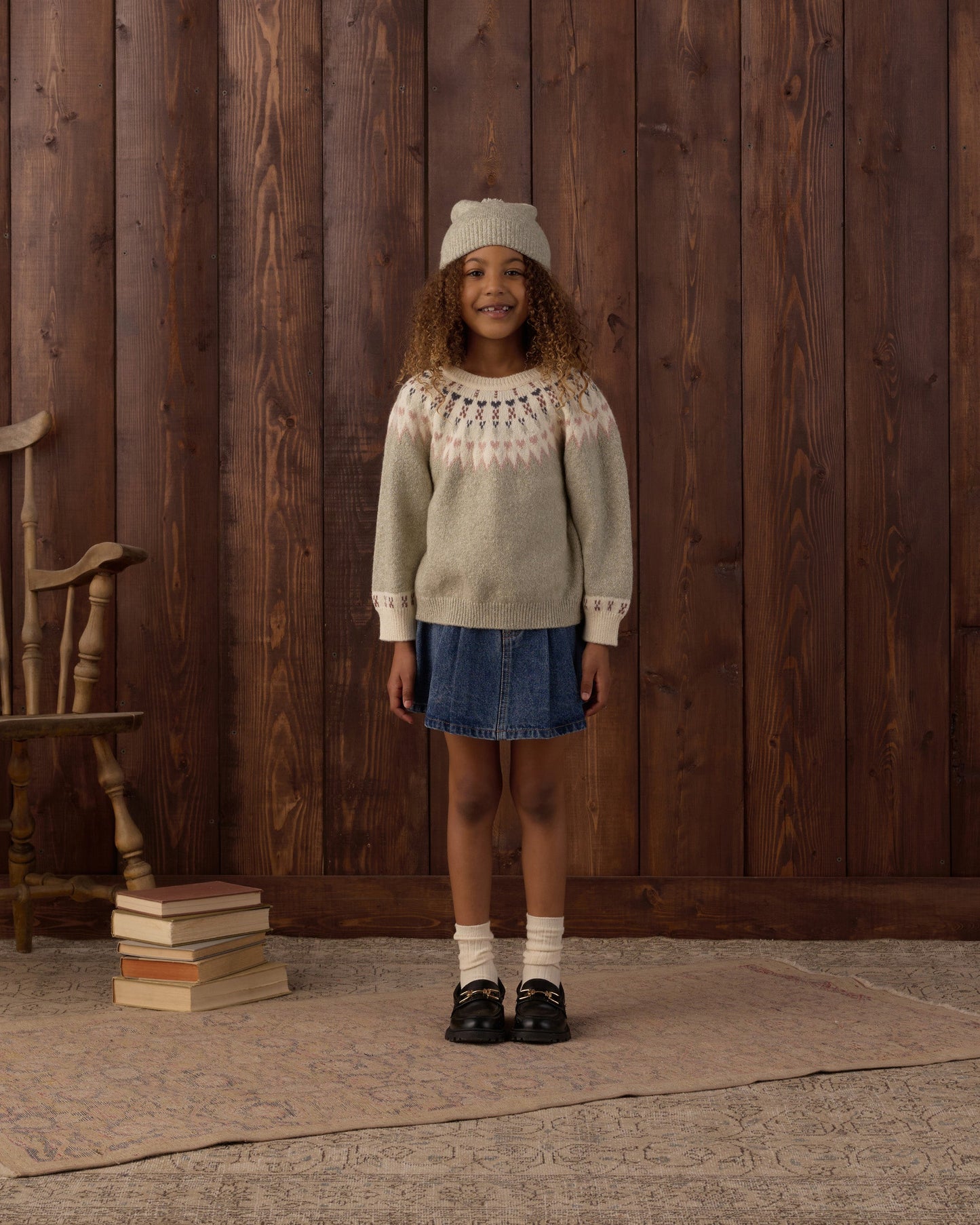 Sage Fair Isle Sweater