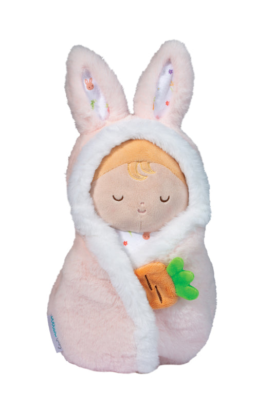 Baby Cuddle Hug Pink Bunny