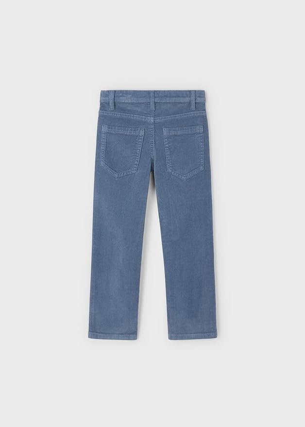Azure Blue Corduroy Pants